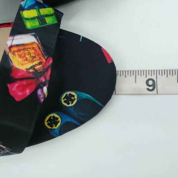 POATMBU Womens Cosmetics Side Tie Fabric Pumps Black EUR 37 US 6.5 New‎ - Picture 6 of 9